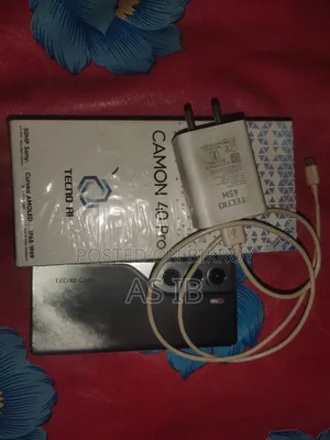 Tecno Camon 40 Pro 4G 256 GB Black