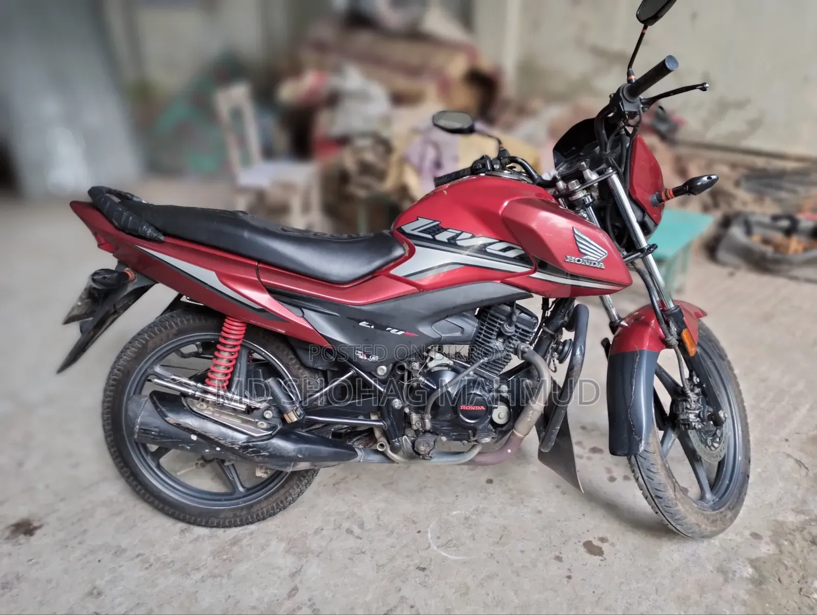 হোন্ডা লিভো ২০১৯ লাল