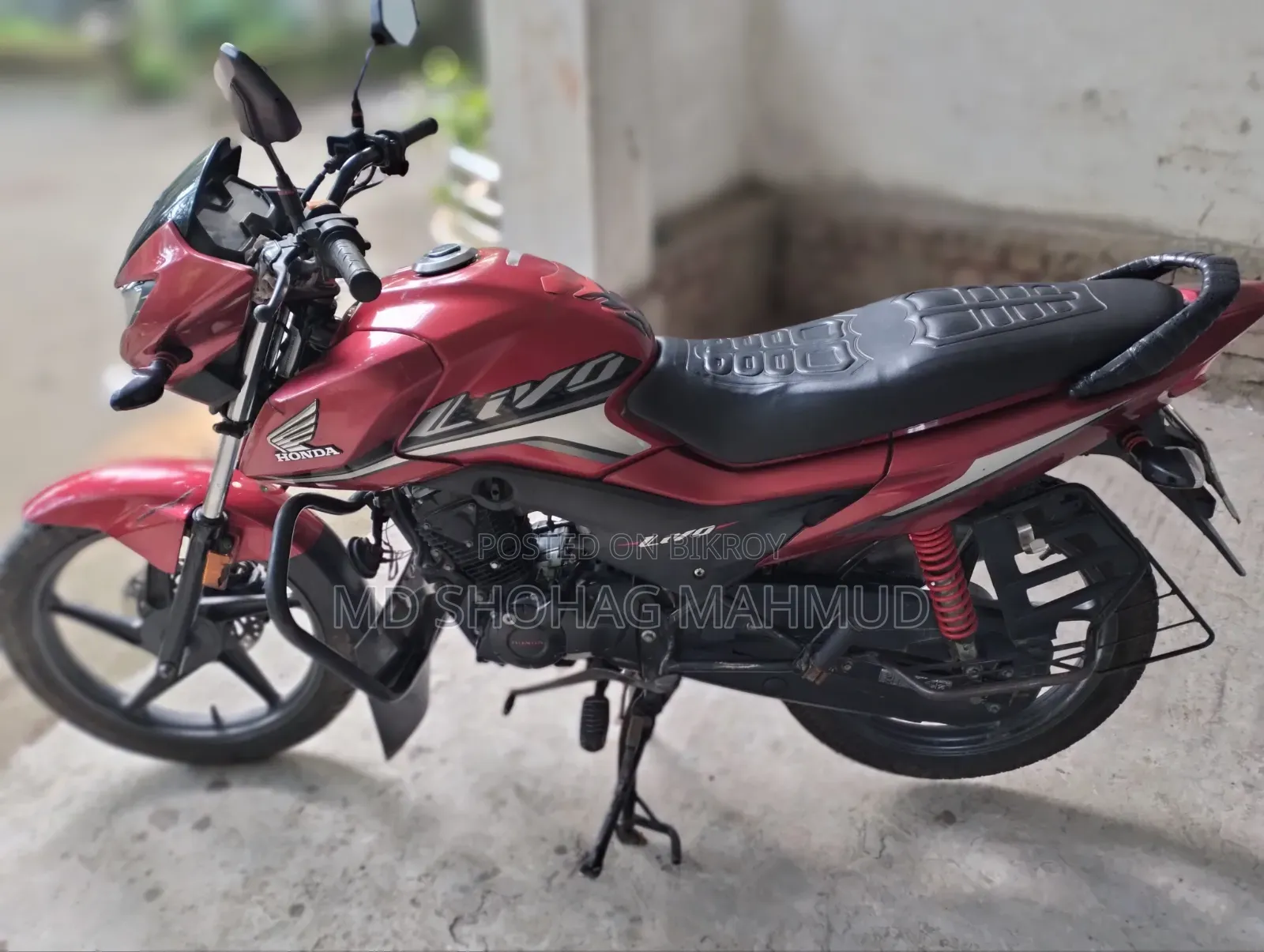 হোন্ডা লিভো ২০১৯ লাল