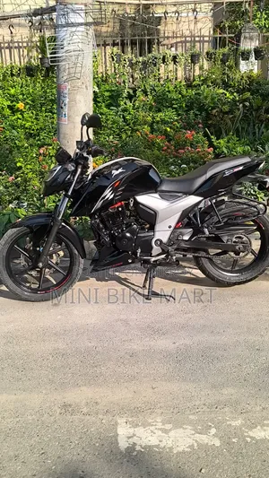 টিভিএস আপাচে আরটিআর ১৬০ টুভি এবিএস ২০২৪ কালো