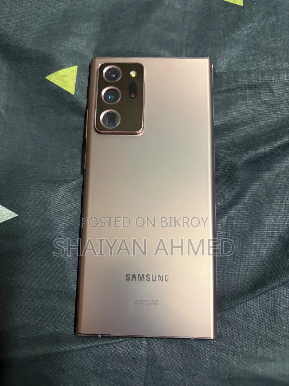 Samsung Galaxy Note 20 Ultra 5G 256 GB Bronze