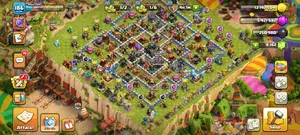 Town Hall Level 17, half Max with 8100+ Gems and All Legendary Decorations