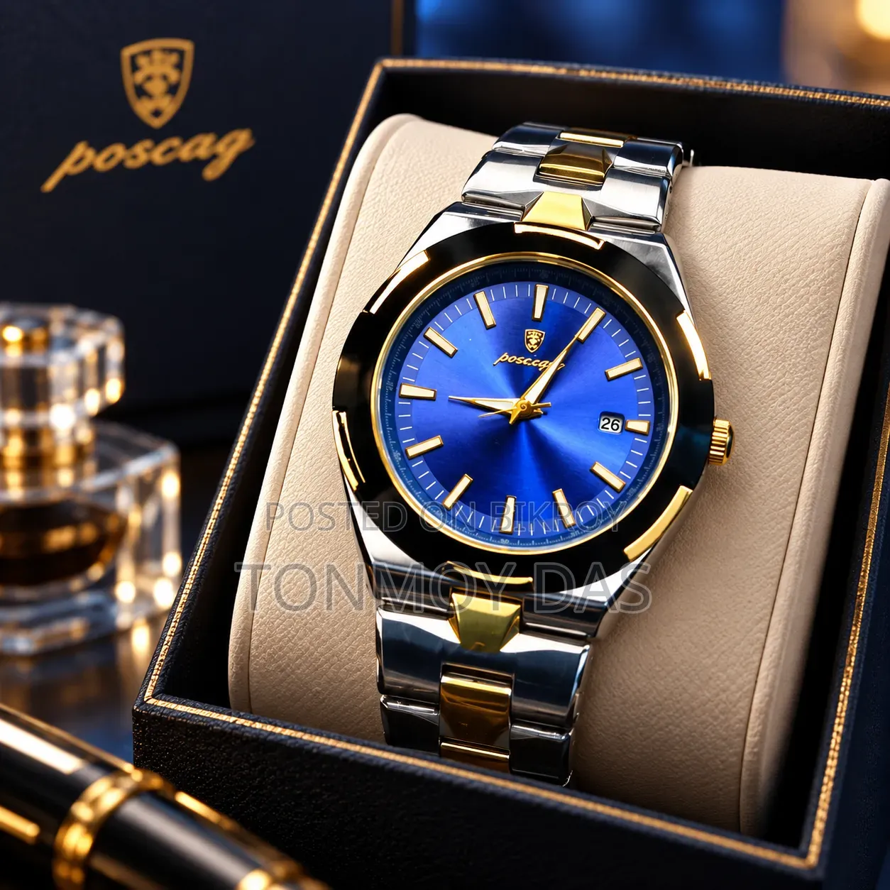 Poedagar 875 Luxury Men Wristwatch