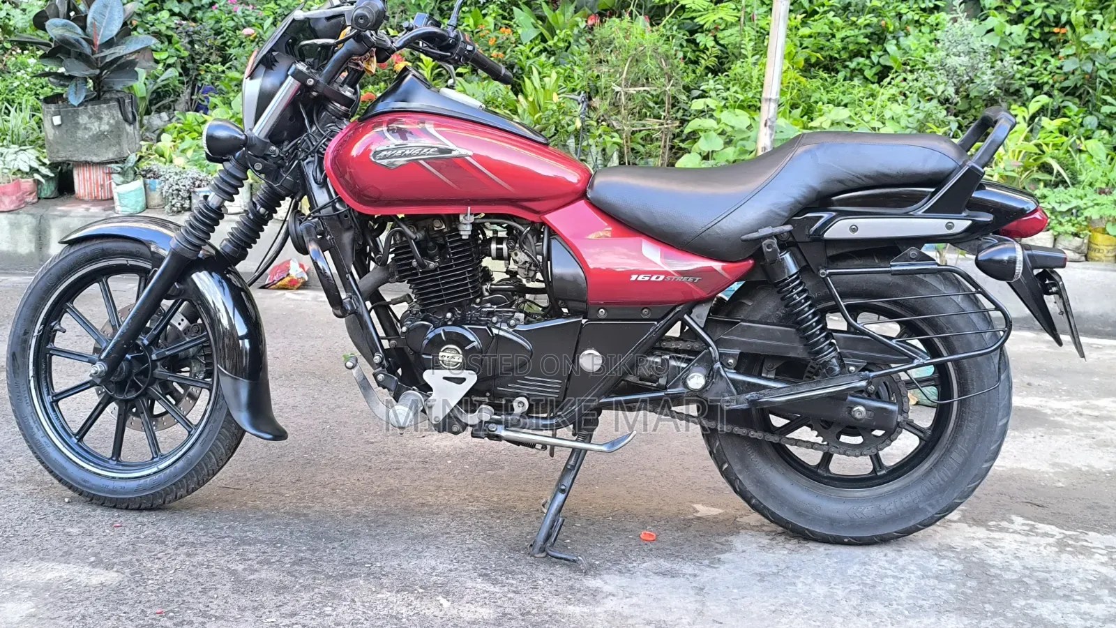বাজাজ এভেঞ্জার ১৬০ স্ট্রিট ২০২১ রেড