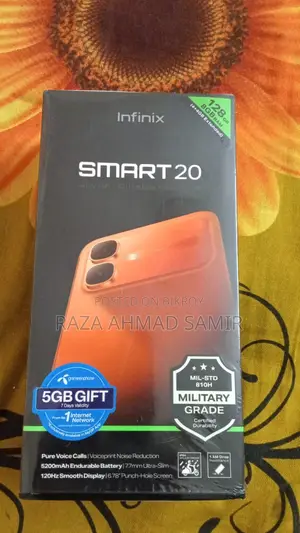 New Infinix Smart 20 128 GB Silver