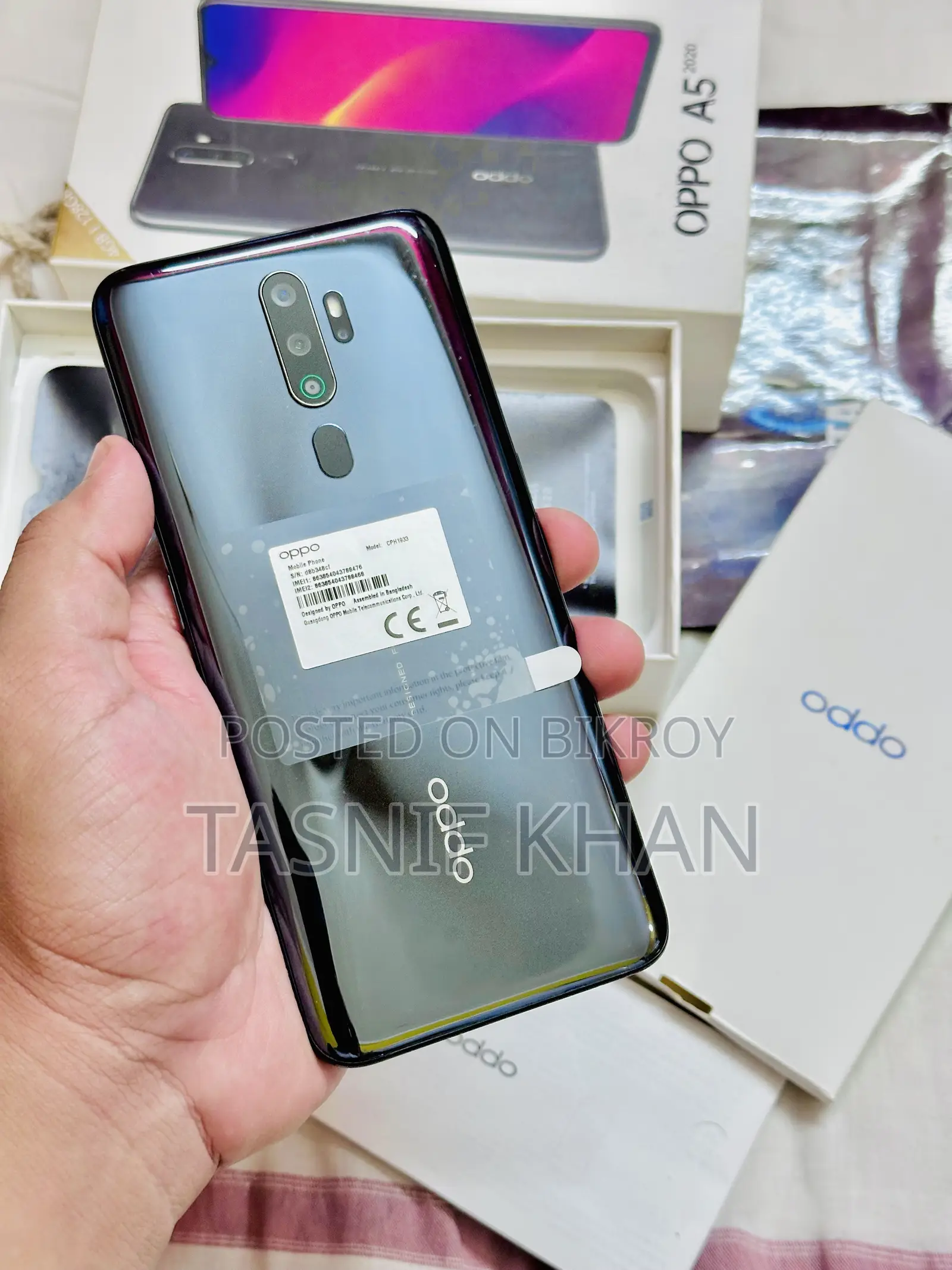 Oppo A5 128 GB Black