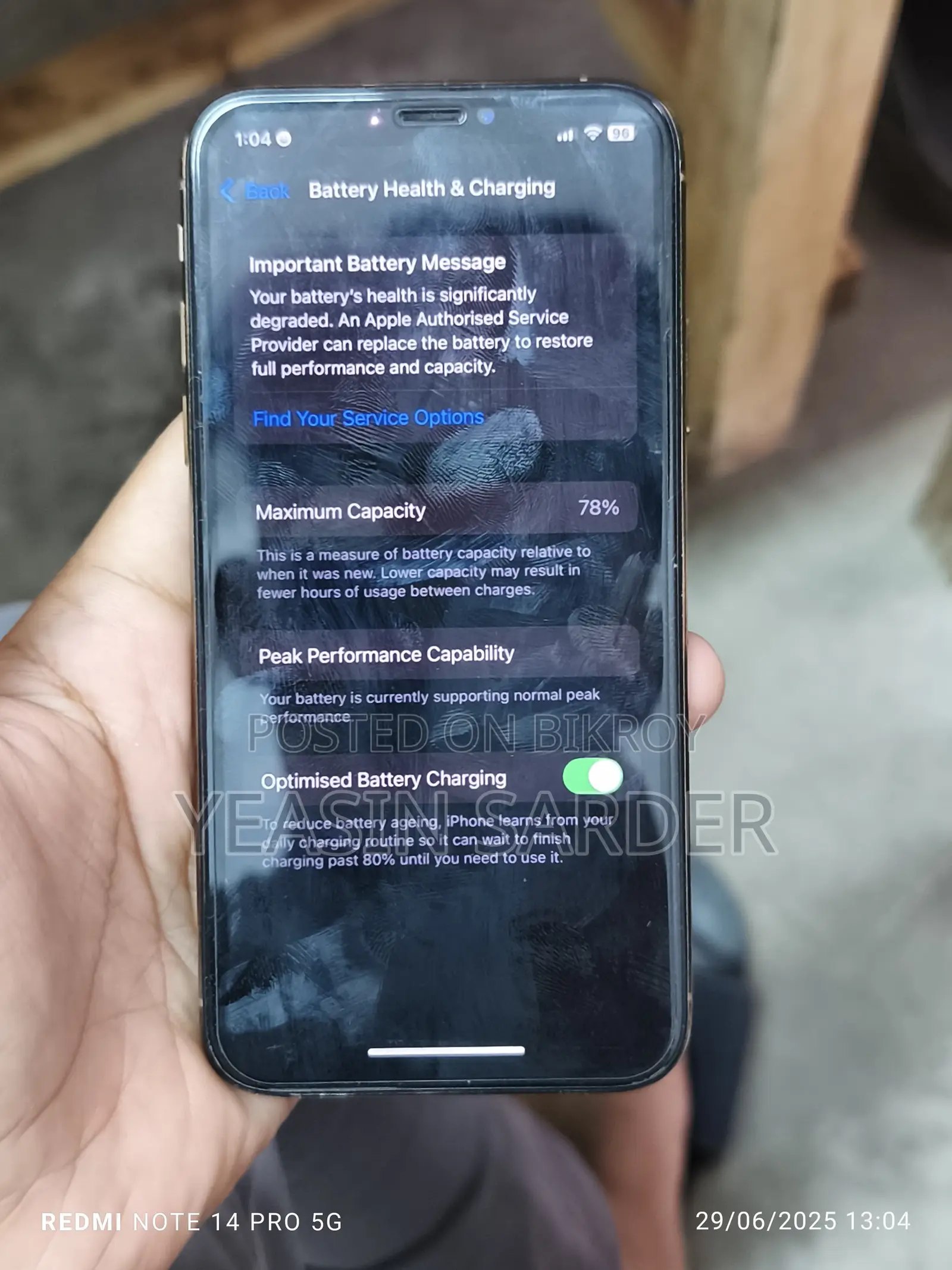 Apple iPhone XS 64 GB Rose Gold