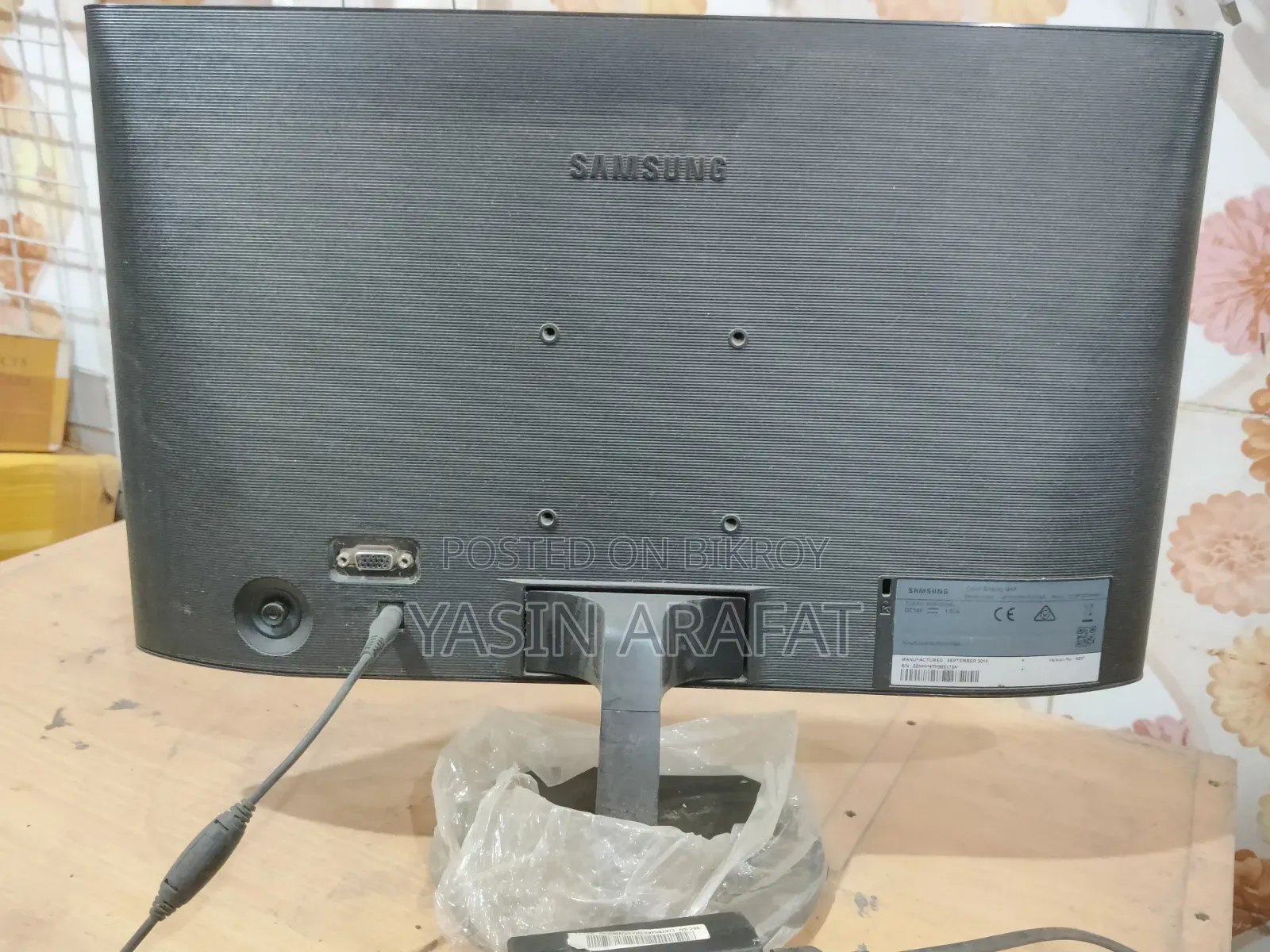 স্যামসাং মনিটর এস১৯এফ৩৫০এইচএনডব্লিউ