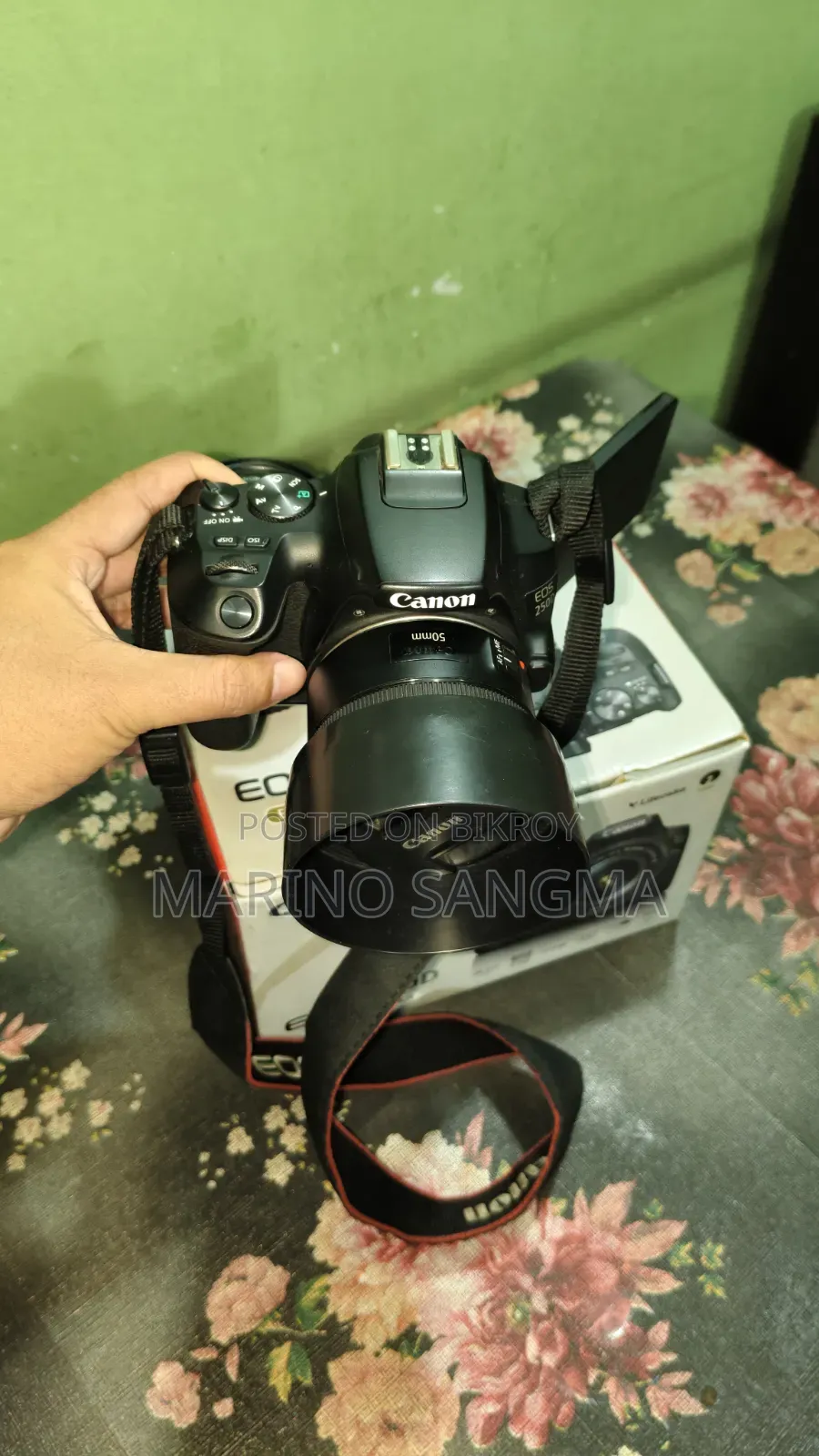 Canon 250d With 50mm