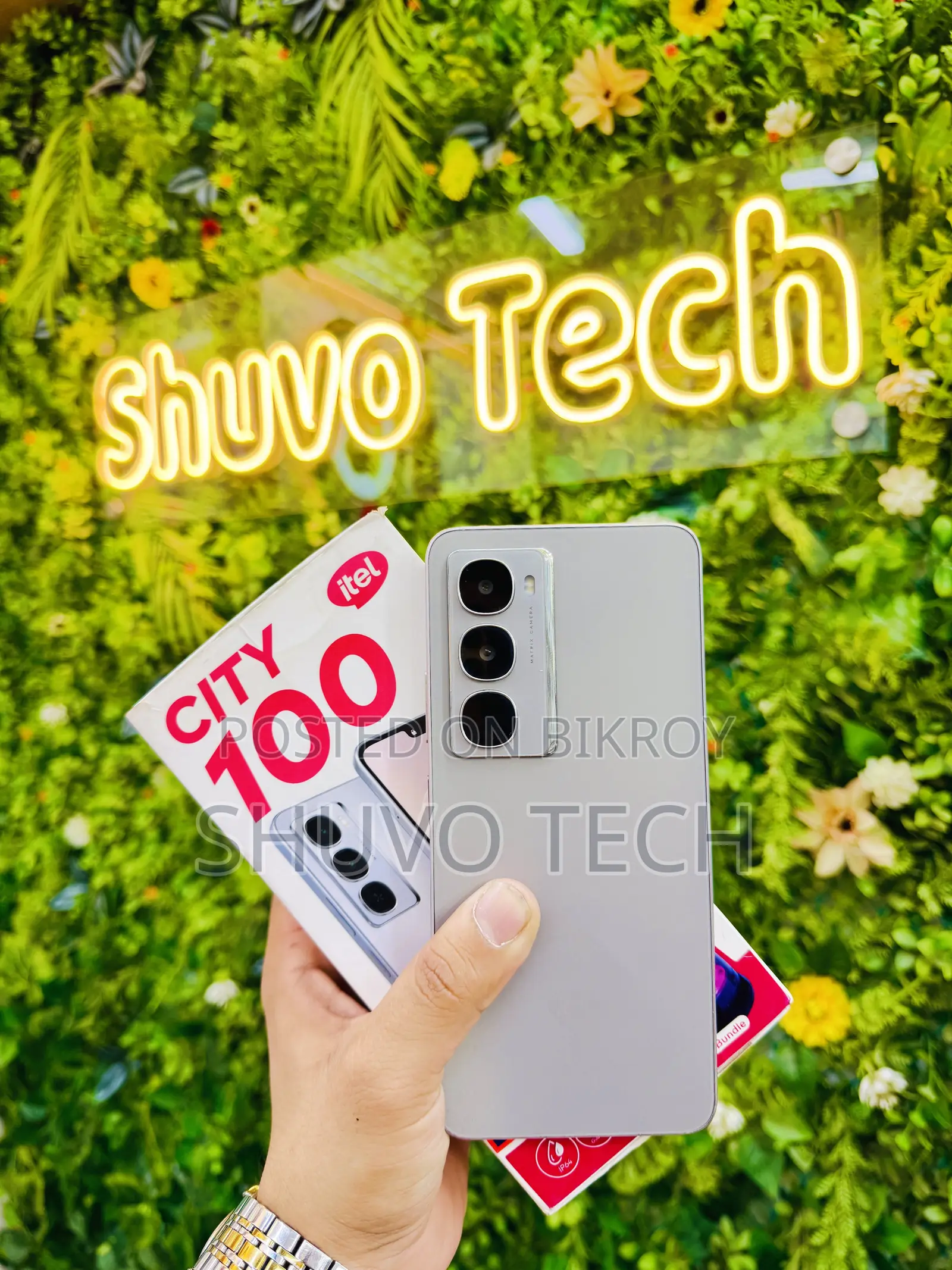 Itel City 100 128 GB Silver