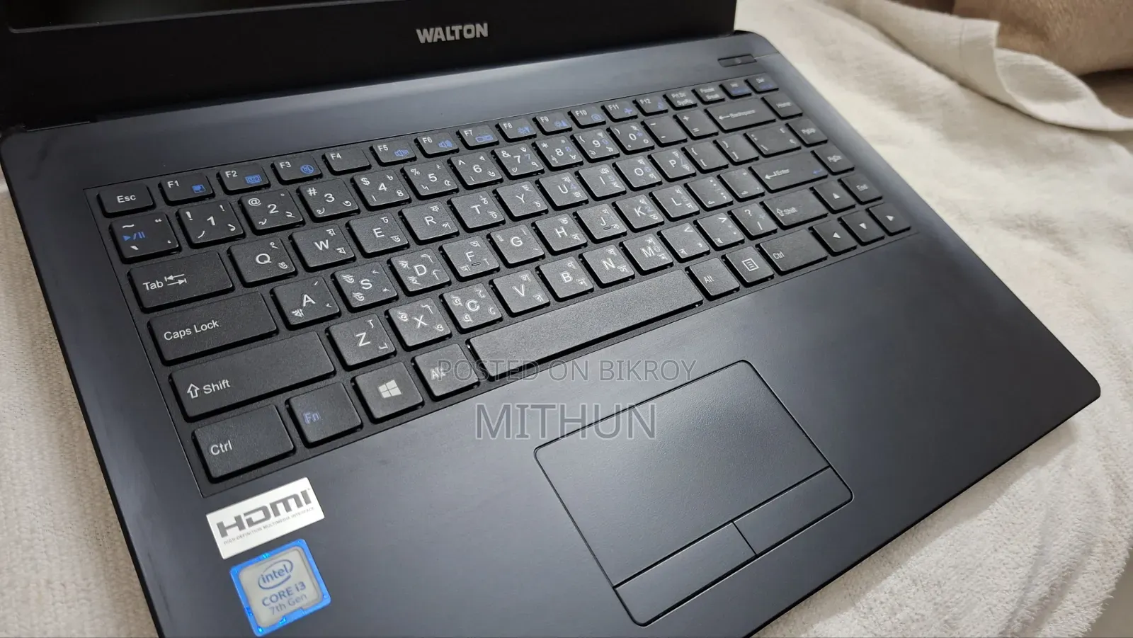 Laptop 4GB RAM Intel Core i3 500GB SSD