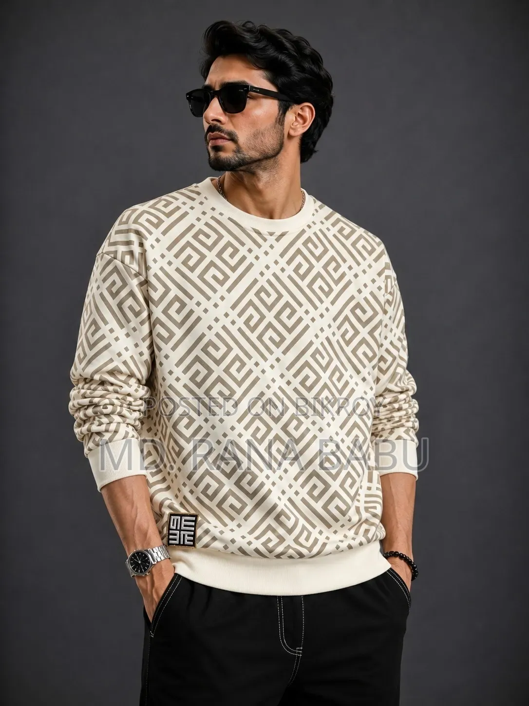 Cotton Full Sleeve T Shirt for Mens
