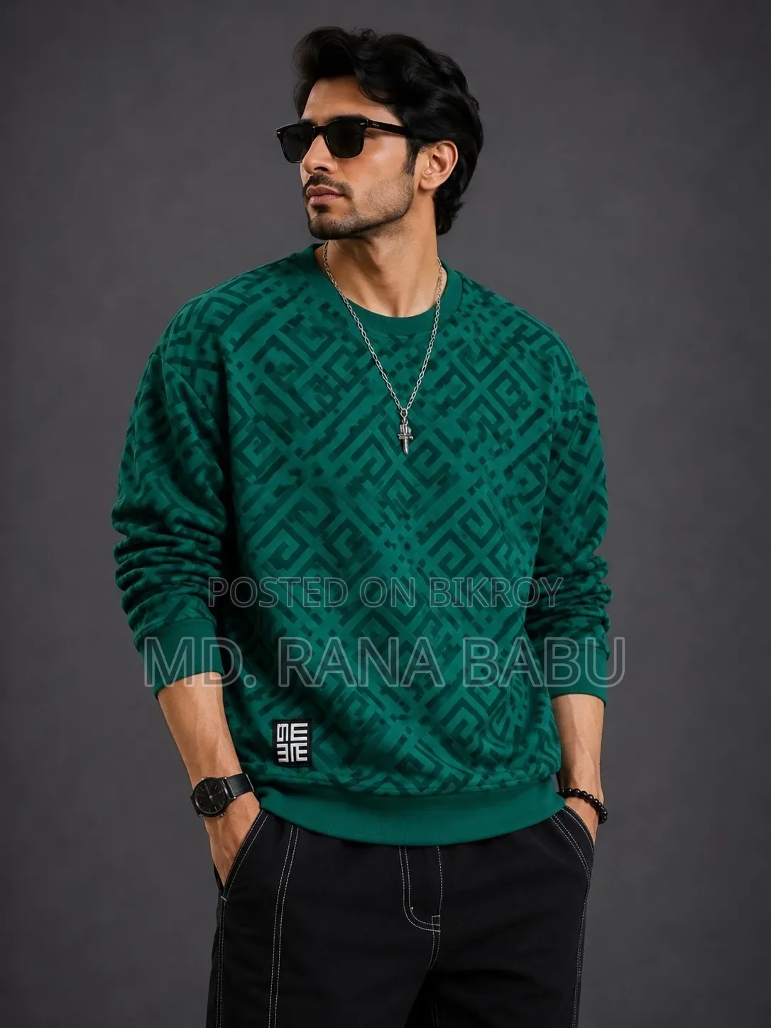 Cotton Full Sleeve T Shirt for Mens
