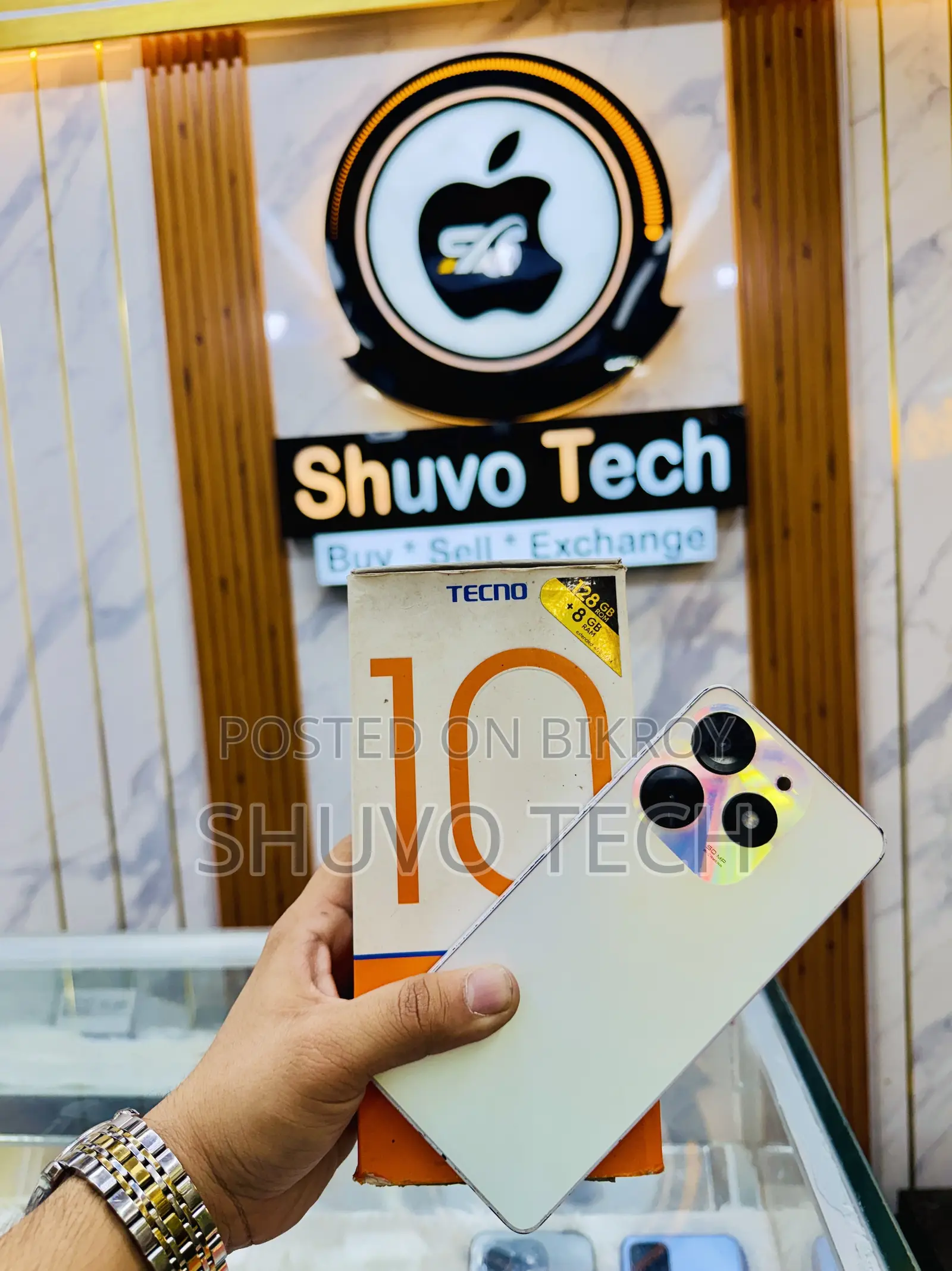 Tecno Spark 10 Pro 128 GB White
