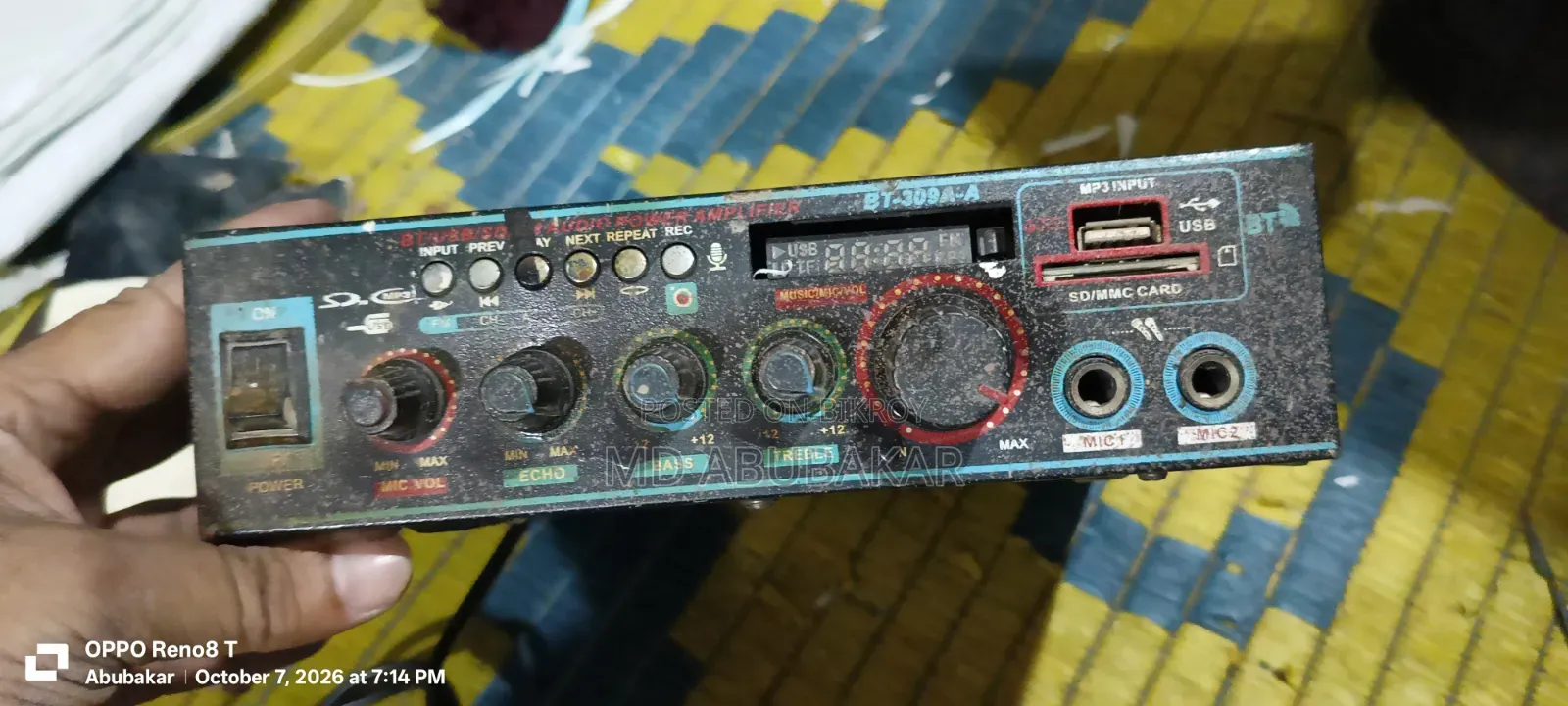 Running Sound System
