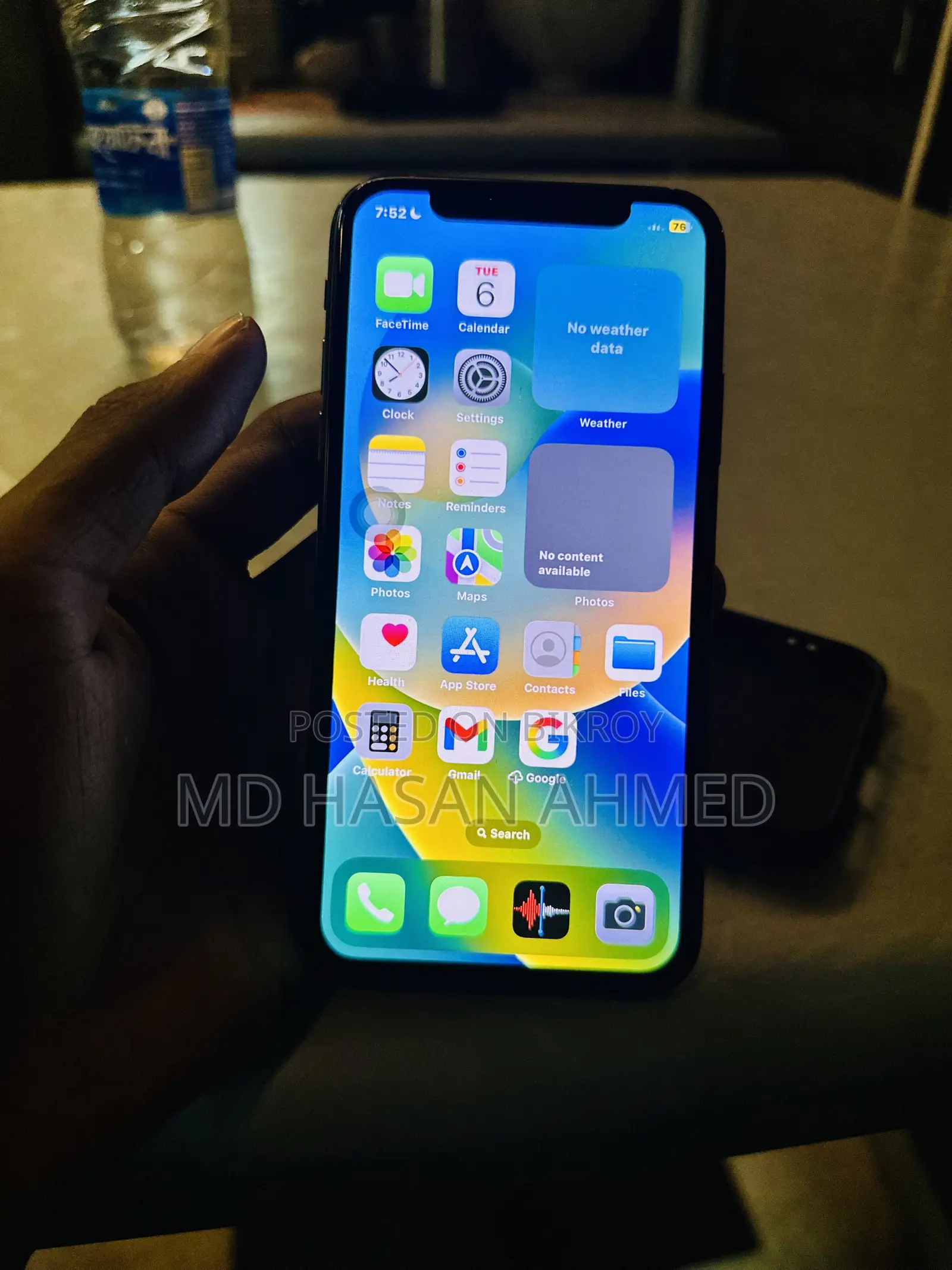 Apple iPhone X 256 GB Black
