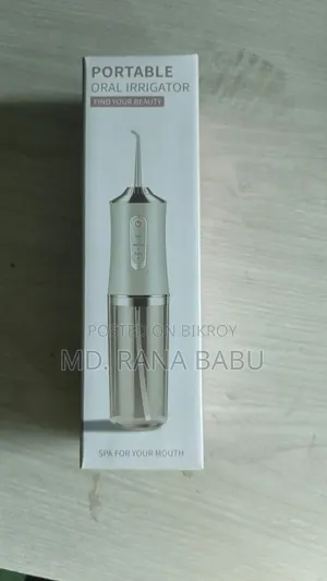 Portable USB Rechargeable Electric Oral Irrigator 220ml Water Capacity