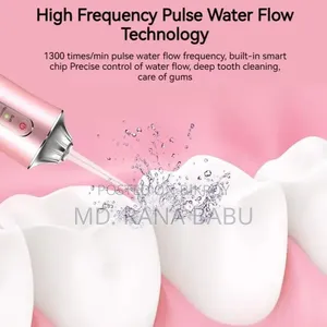 Portable USB Rechargeable Electric Oral Irrigator 220ml Water Capacity