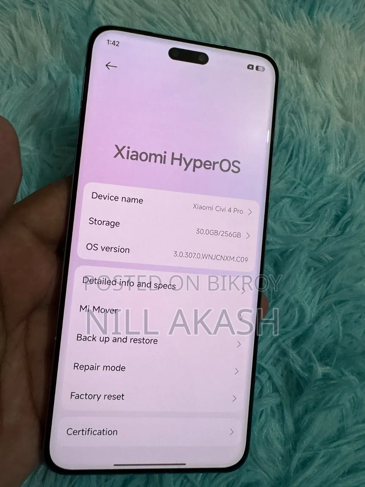 Xiaomi Civi 4 Pro 256 GB