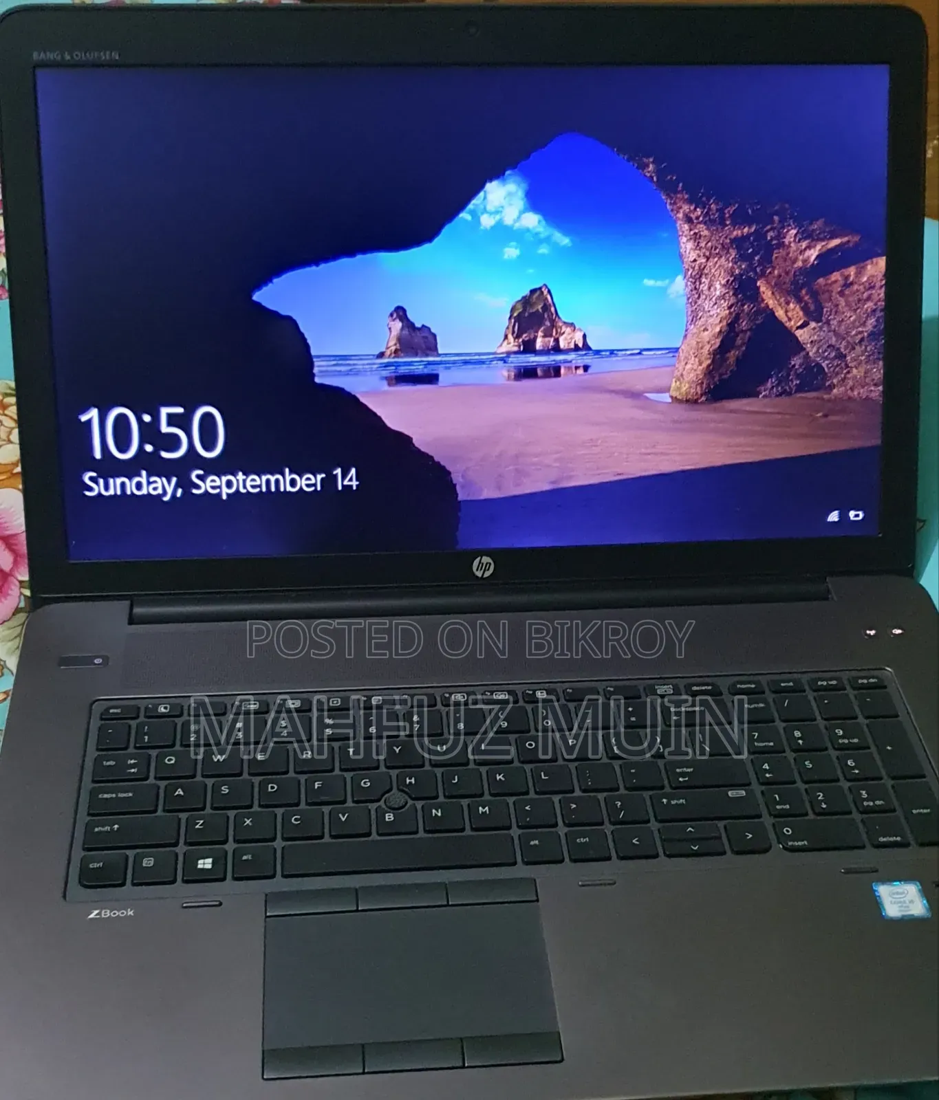 Laptop HP ZBook 17 G3 24GB Intel Core i5 SSD 512GB