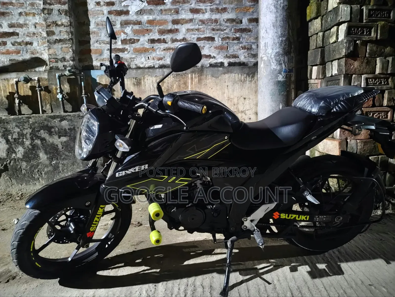 Suzuki Gixxer 2024 Black