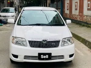 Toyota Corolla Sedan 2005 White