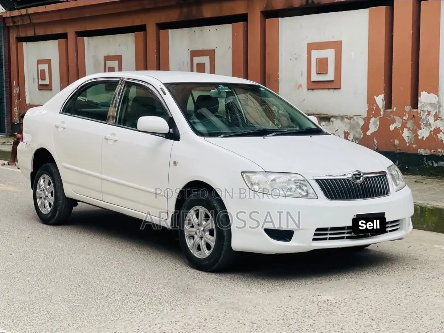 Toyota Corolla Sedan 2005 White