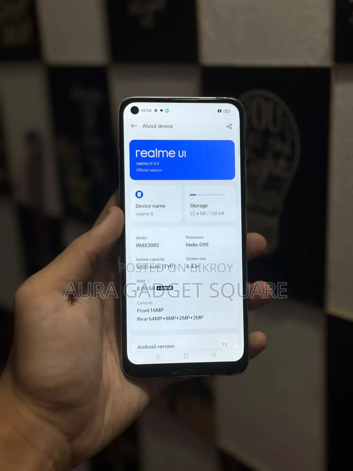 Realme 8 5G 128 GB Silver
