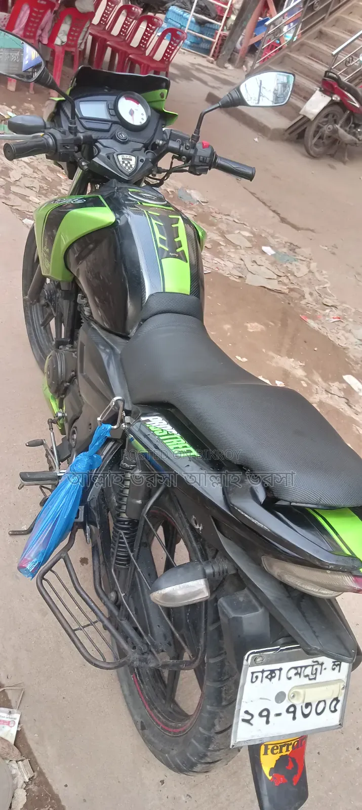 New TVS Apache RTR 160 2V 2015 Black