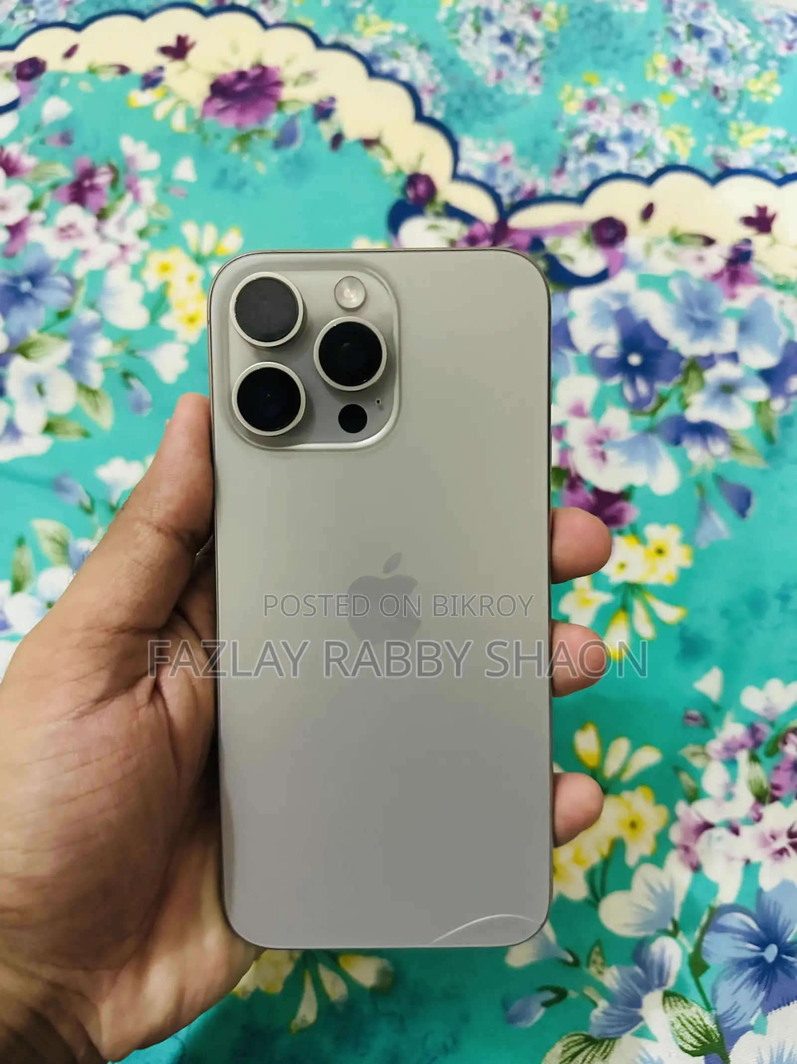 অ্যাপল আইফোন ১৫ প্রো ম্যাক্স ২৫৬ জিবি