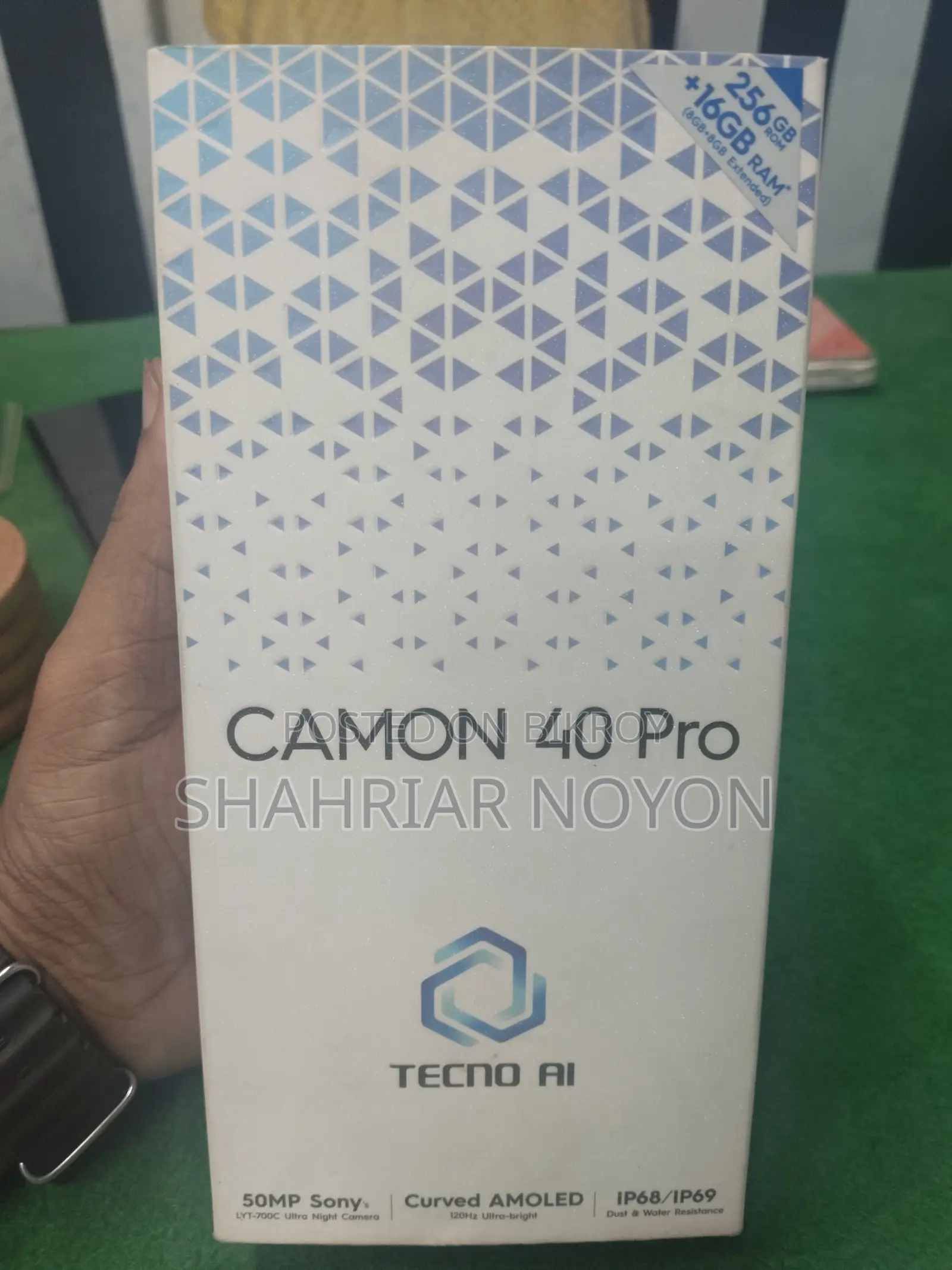 Tecno Camon 40 Pro 4G 256 GB Gray