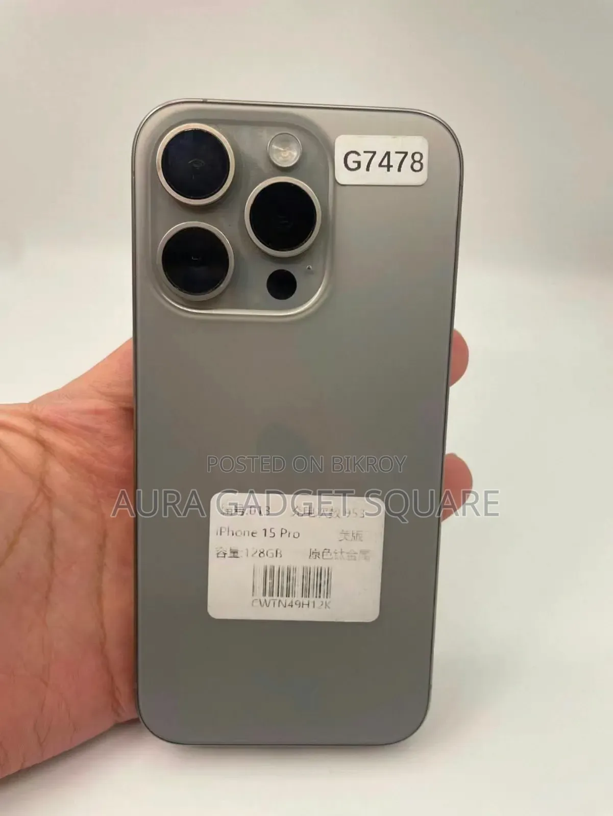 Apple iPhone 15 Pro 128 GB Silver