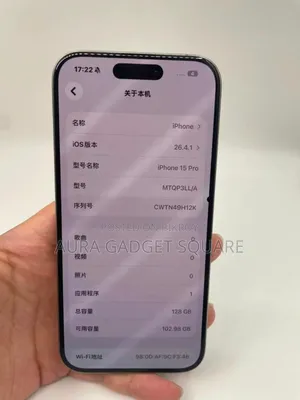 Apple iPhone 15 Pro 128 GB Silver