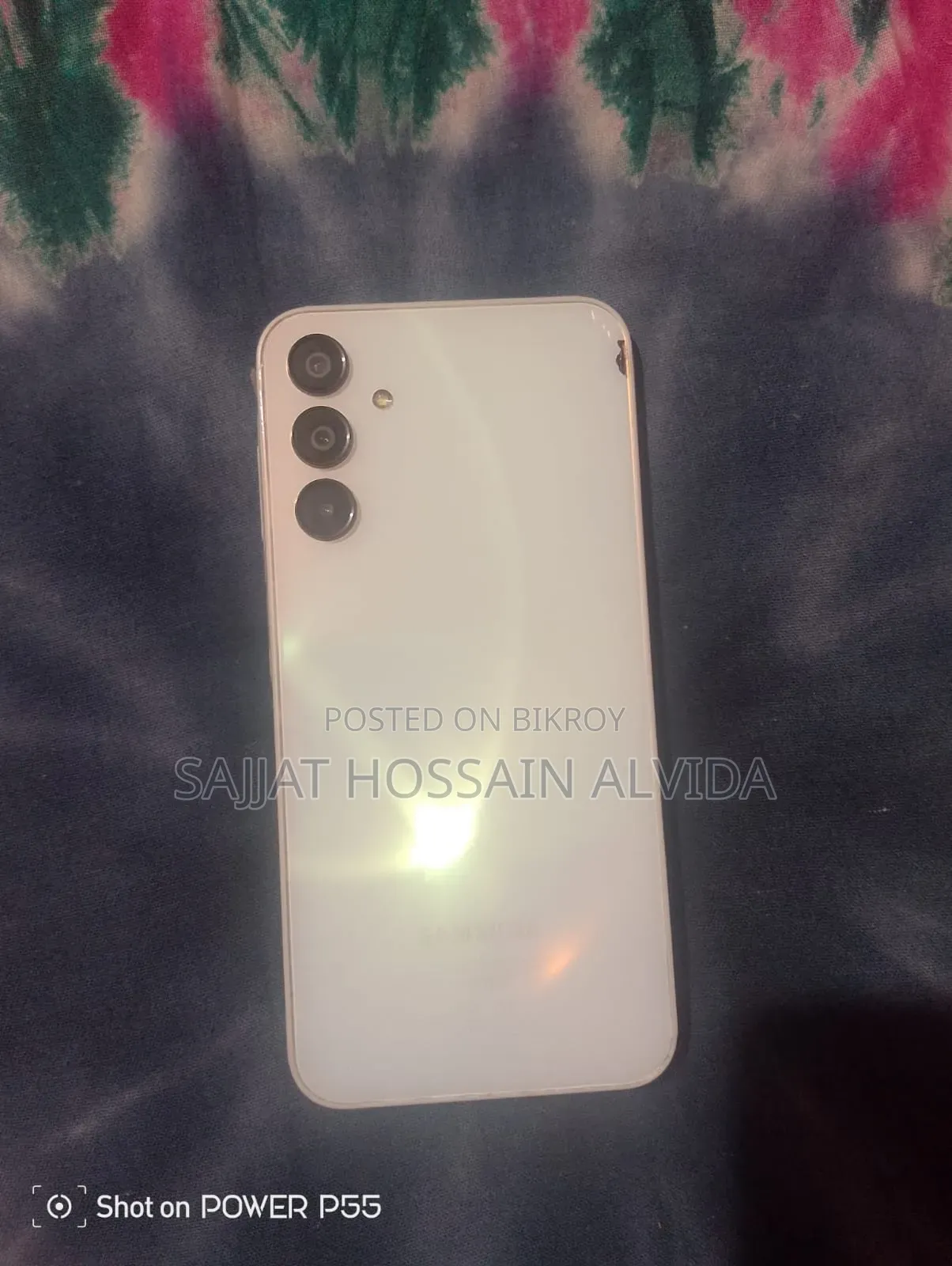 স্যামসাং গ্যালাক্সি এ১৫ ১২৮ জিবি সাদা