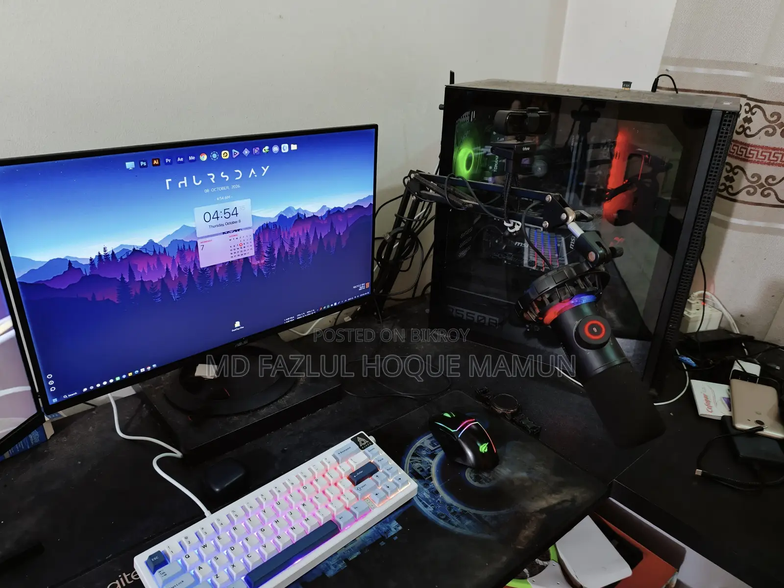 Desktop Computer 24GB RAM AMD Ryzen 5 Processor 1TB Hard Disk Drive
