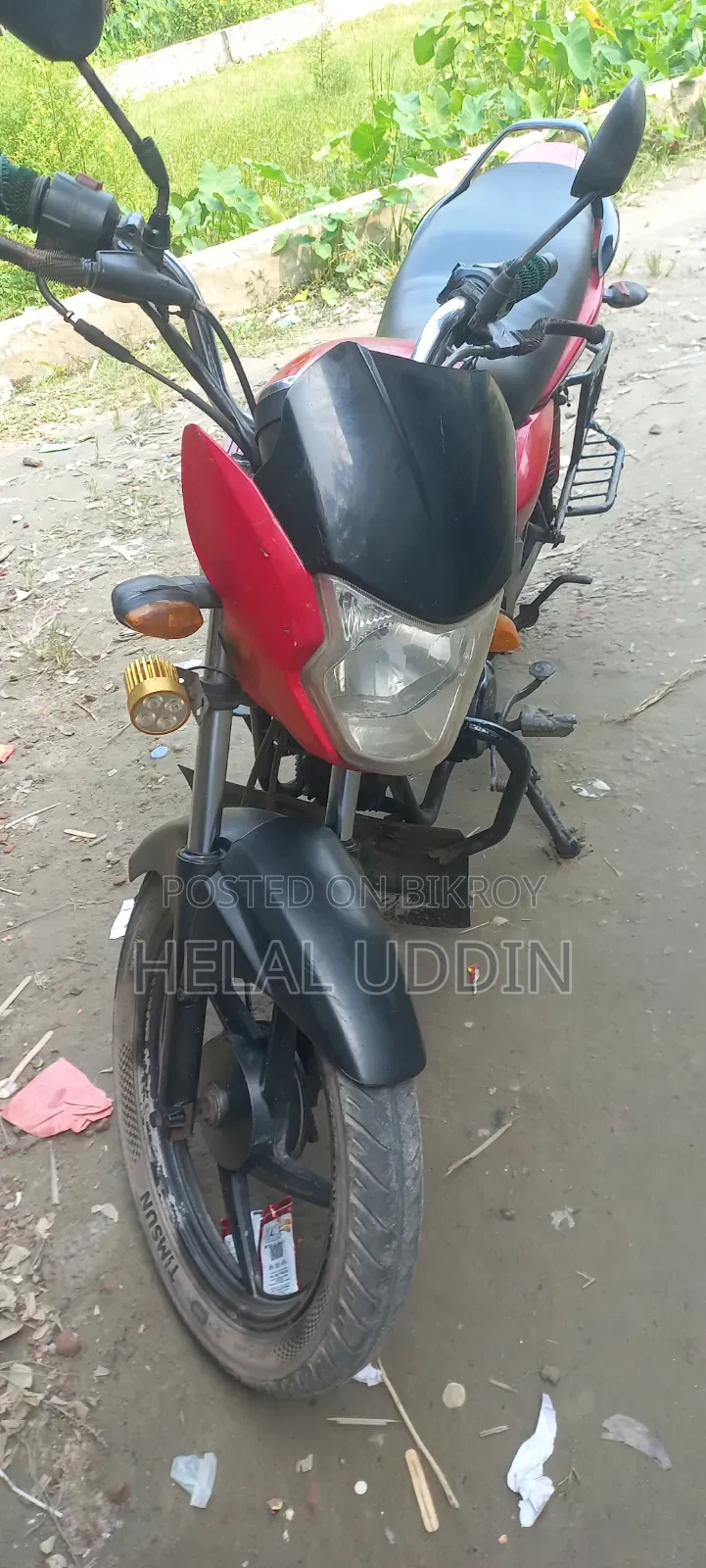 Jinan Qingqi GS125R QS125-2 2015 Red