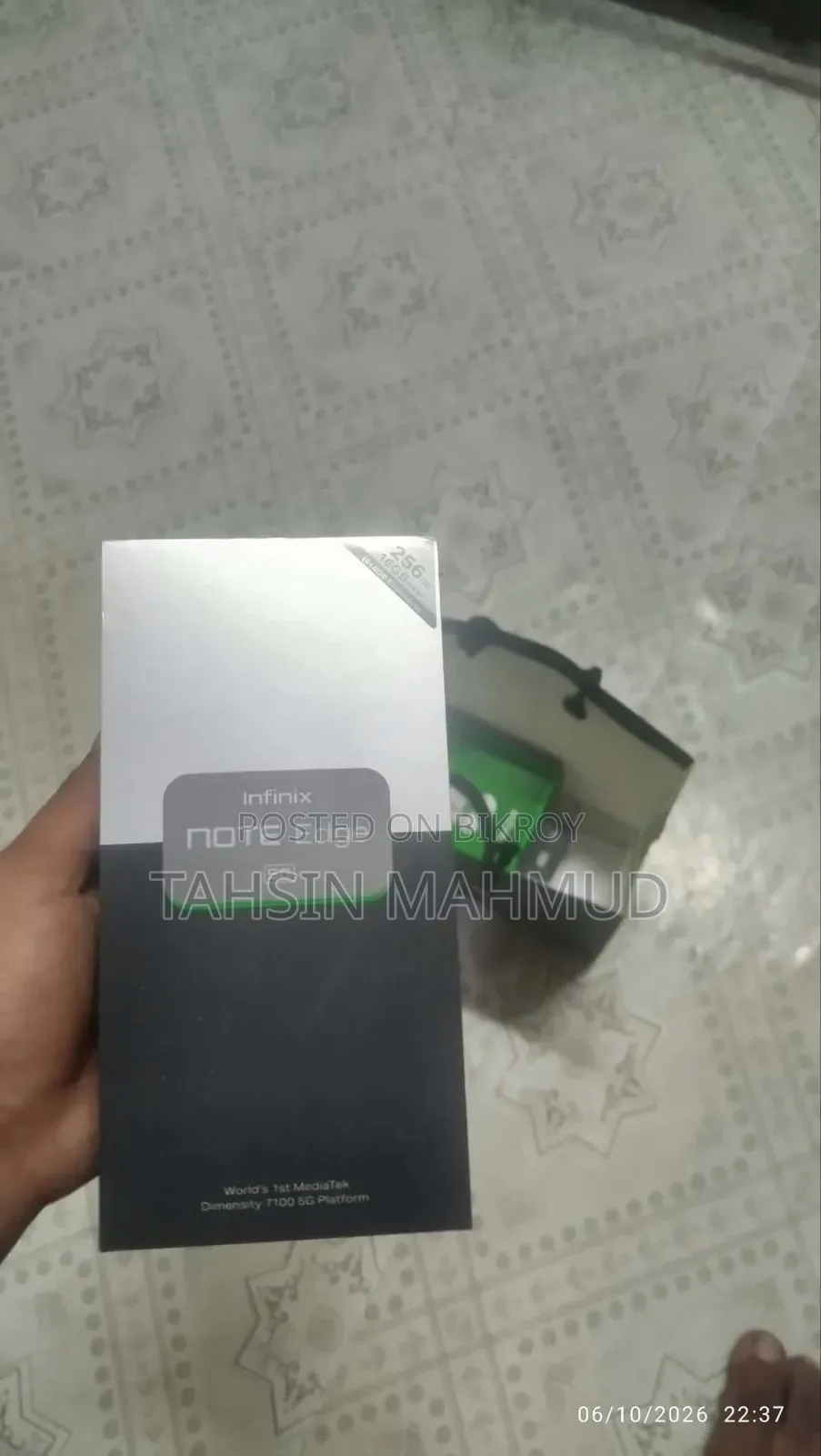 Infinix Note Edge 256 GB Green