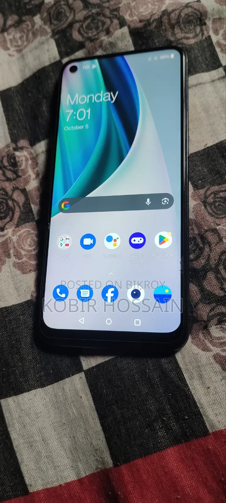 ওয়ানপ্লাস নর্ড এন১০ ৫জি ১২৮ জিবি ব্ল্যাক