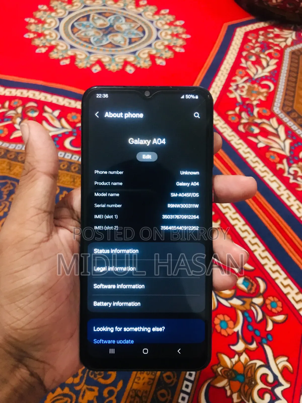 Samsung Galaxy A04 64 GB Black