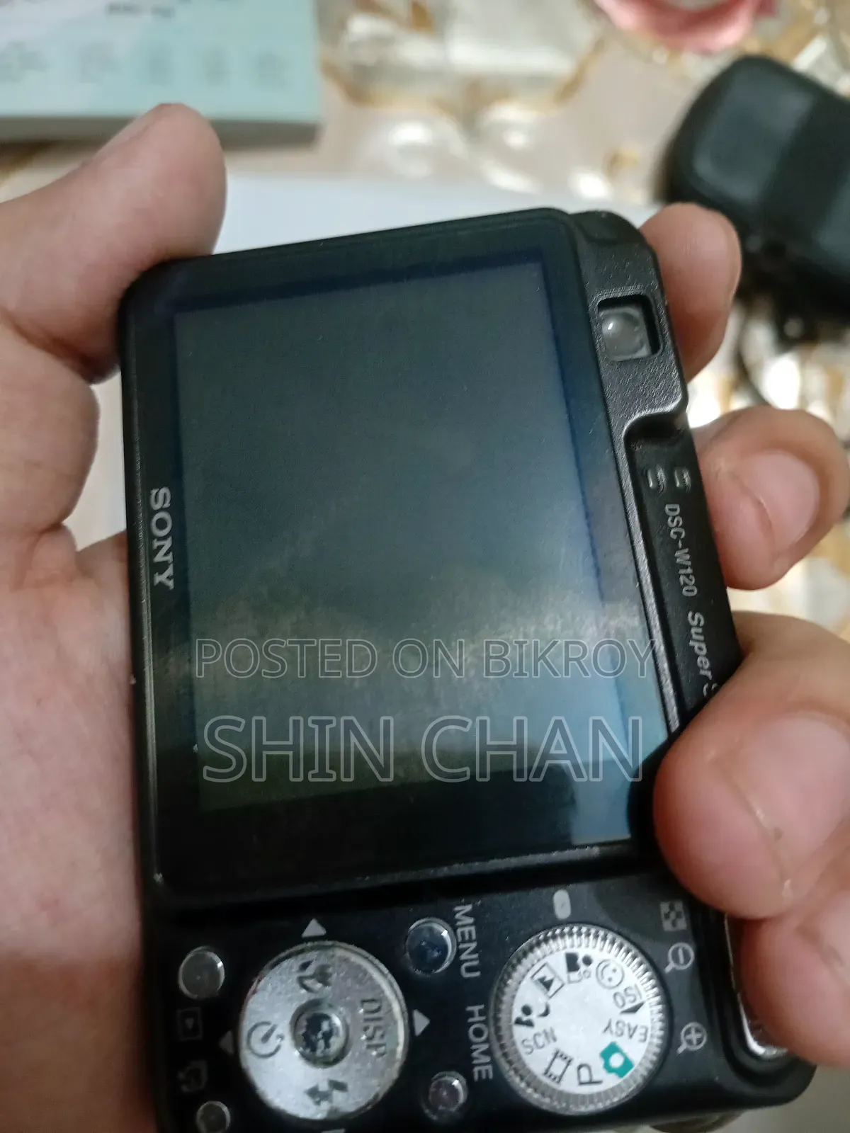 Sony W120 Cybershot Camera