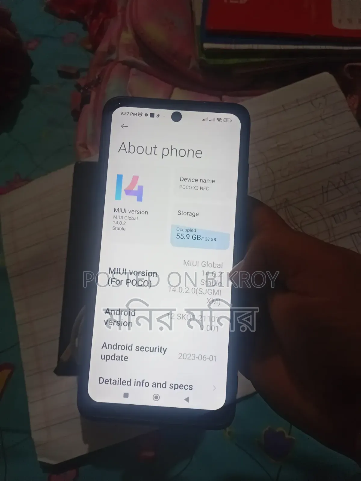 Xiaomi Poco X3 128 GB Black