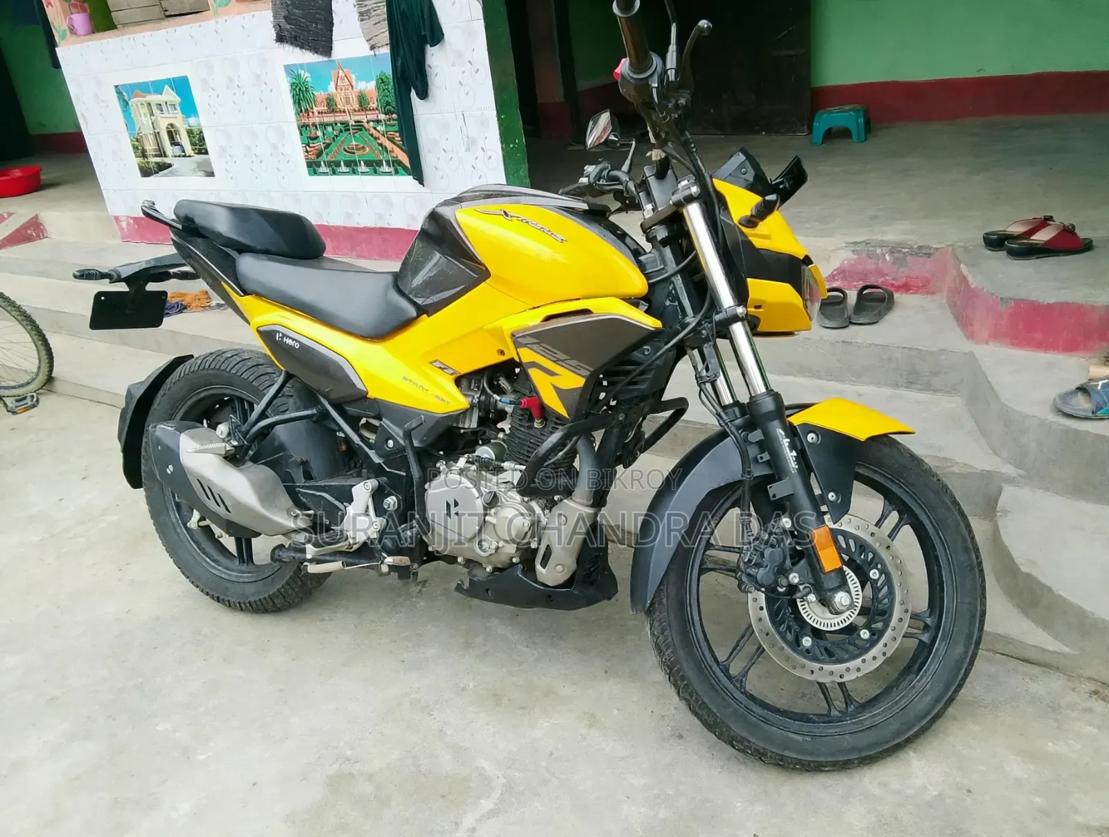 Hero Xtreme 125R 2026 Yellow