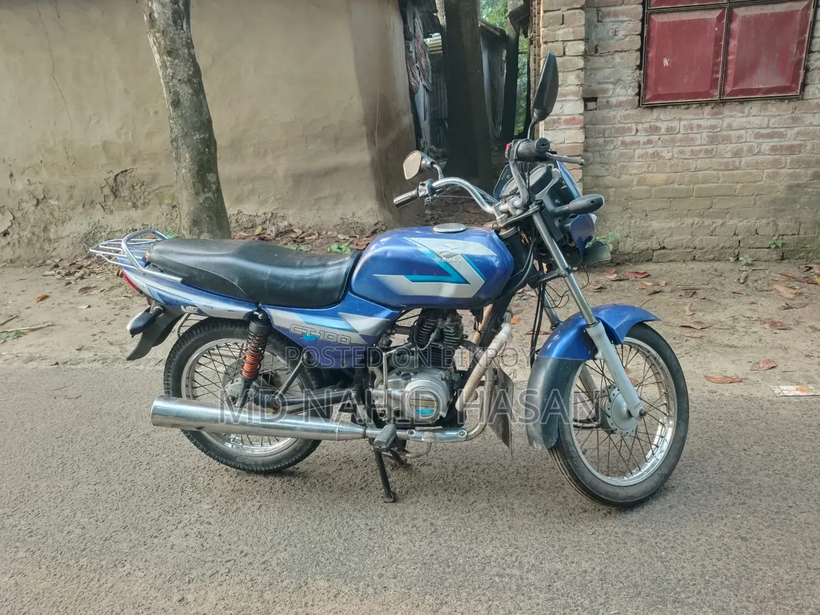 Bajaj CT 100 2016 Blue