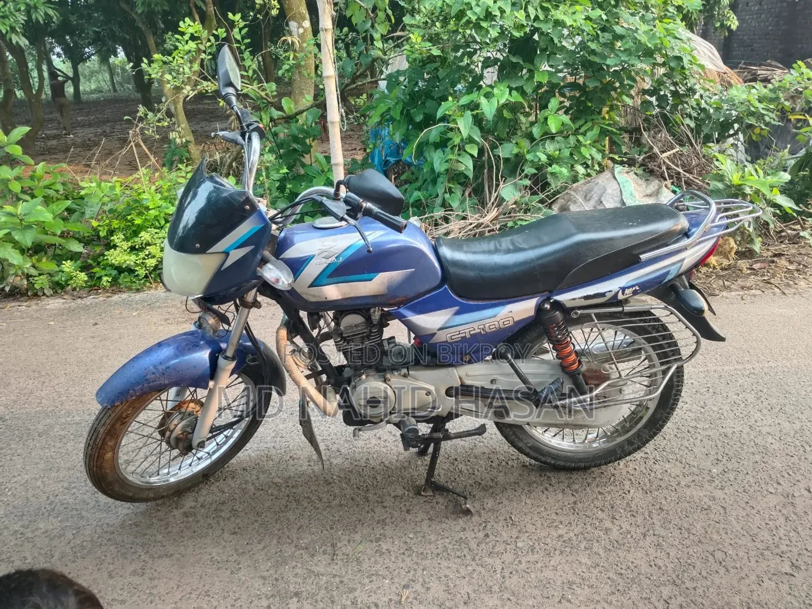 Bajaj CT 100 2016 Blue