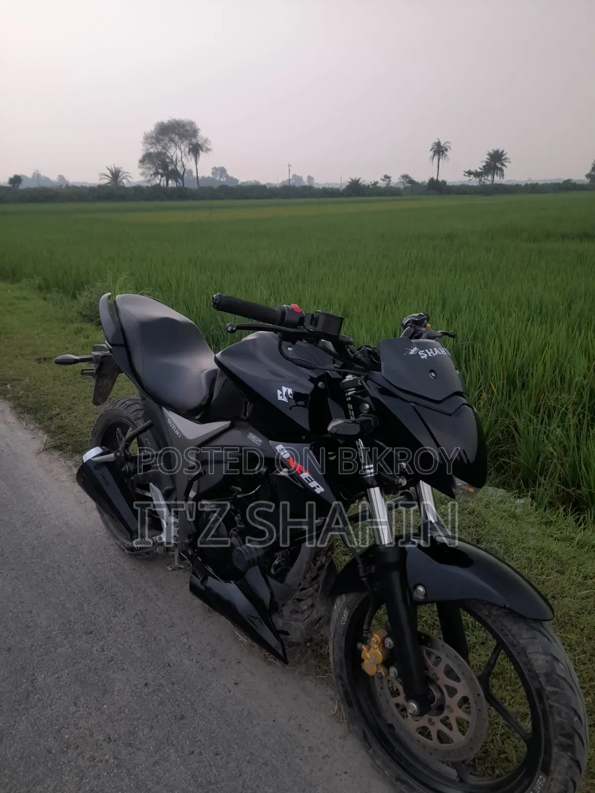 Suzuki Gixxer 2024 Black