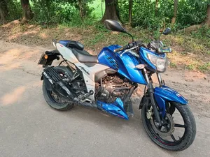 New TVS Apache RTR 160 4V 2020 Blue