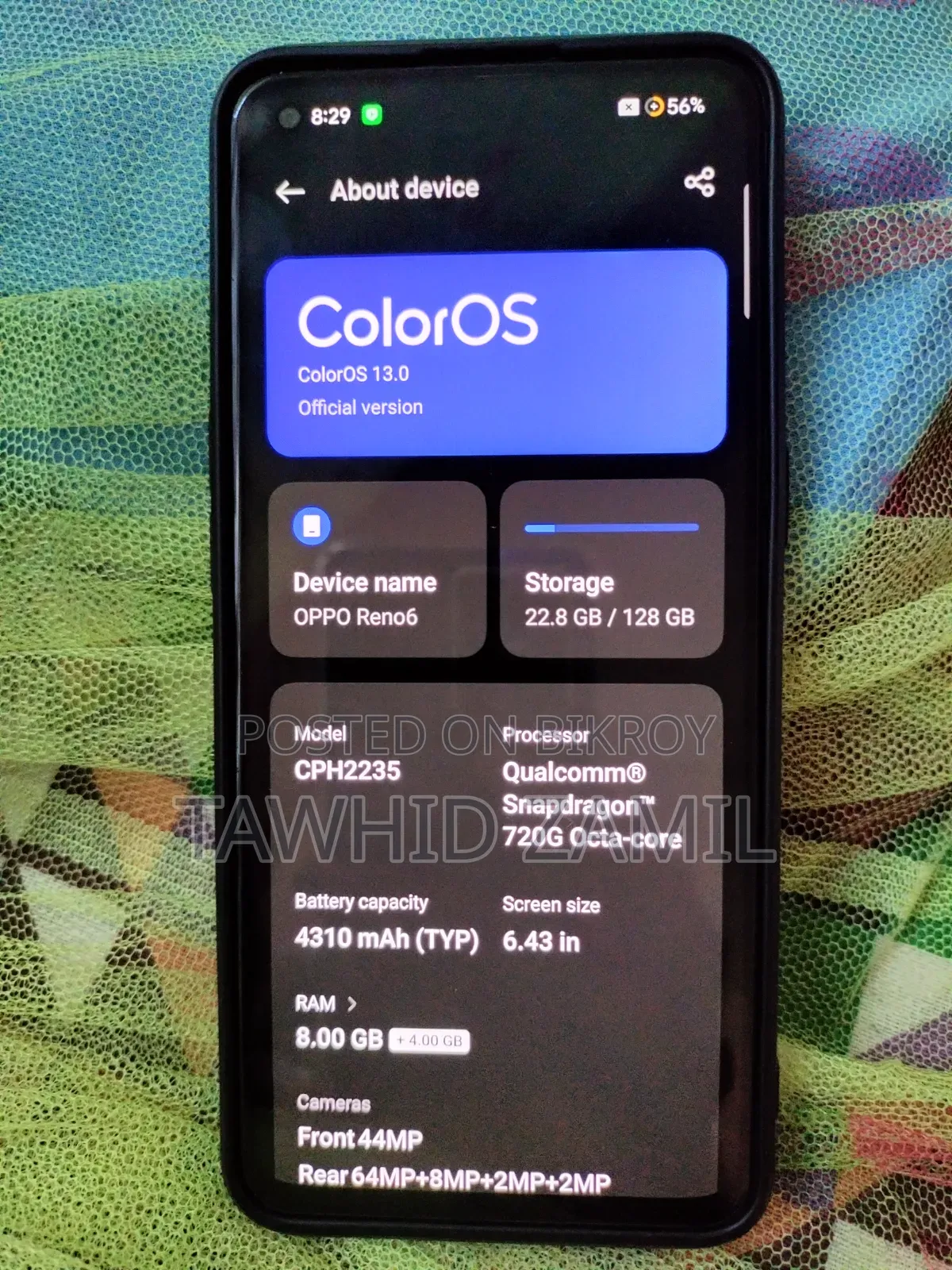 Oppo Reno6 128 GB