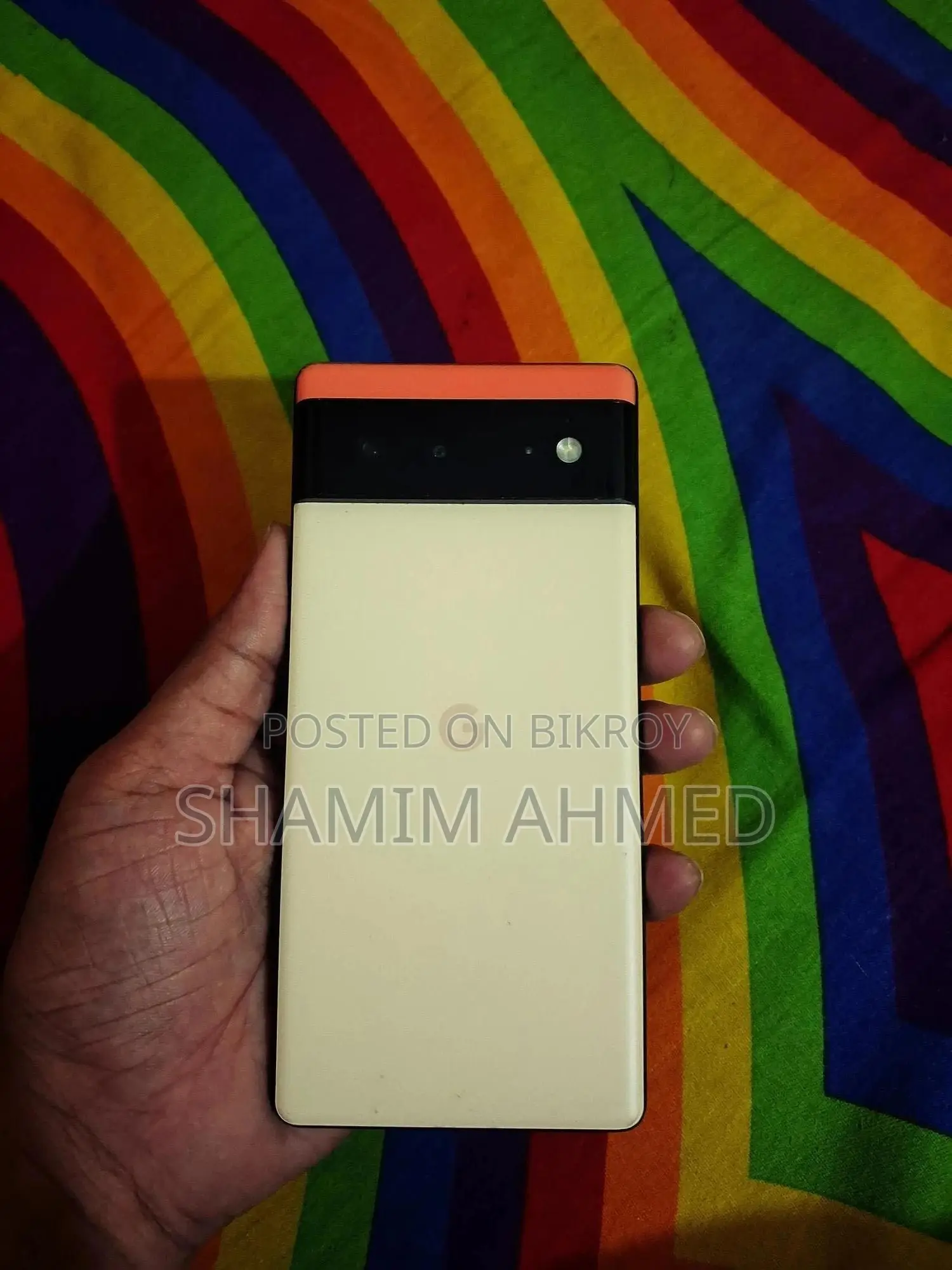 গুগল পিক্সেল ৬ ১২৮ জিবি সাদা