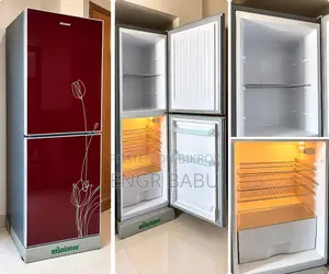 Minister 350L Double Door Refrigerator, Fridge, Freez, Freezer, ফ্রিজ।