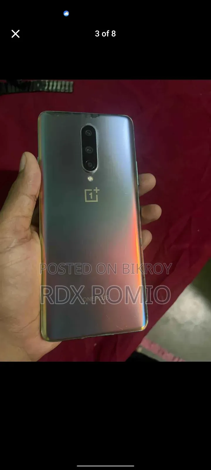 ওয়ানপ্লাস ৮ ১২৮ জিবি রেড